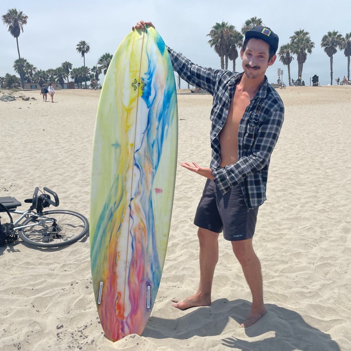 Man with surf board