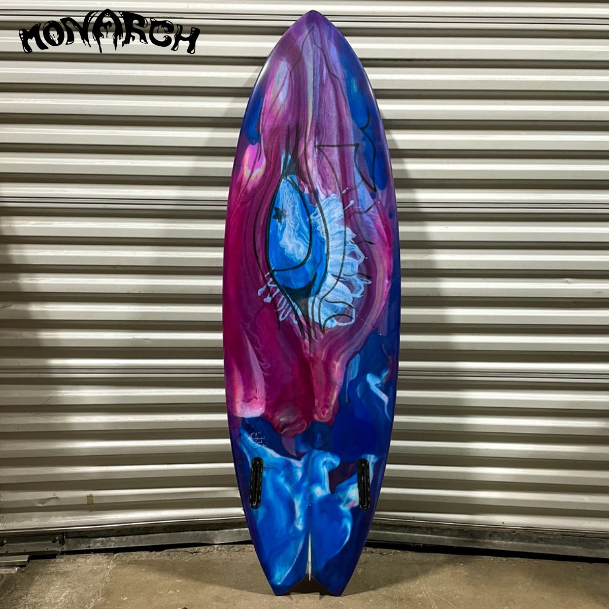 Image of custom surfboard